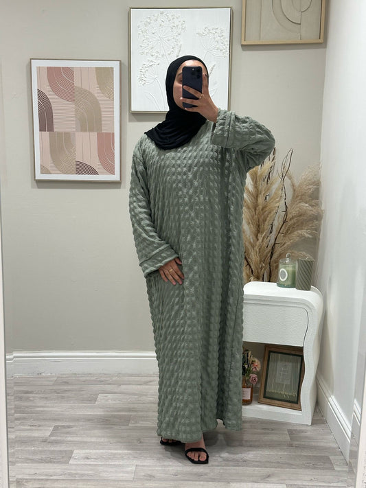 Cloud Weave Maxi Dress